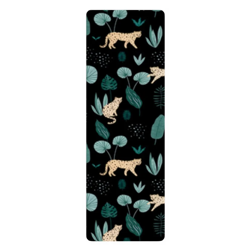 Yoga Mat - Lazy Leopards