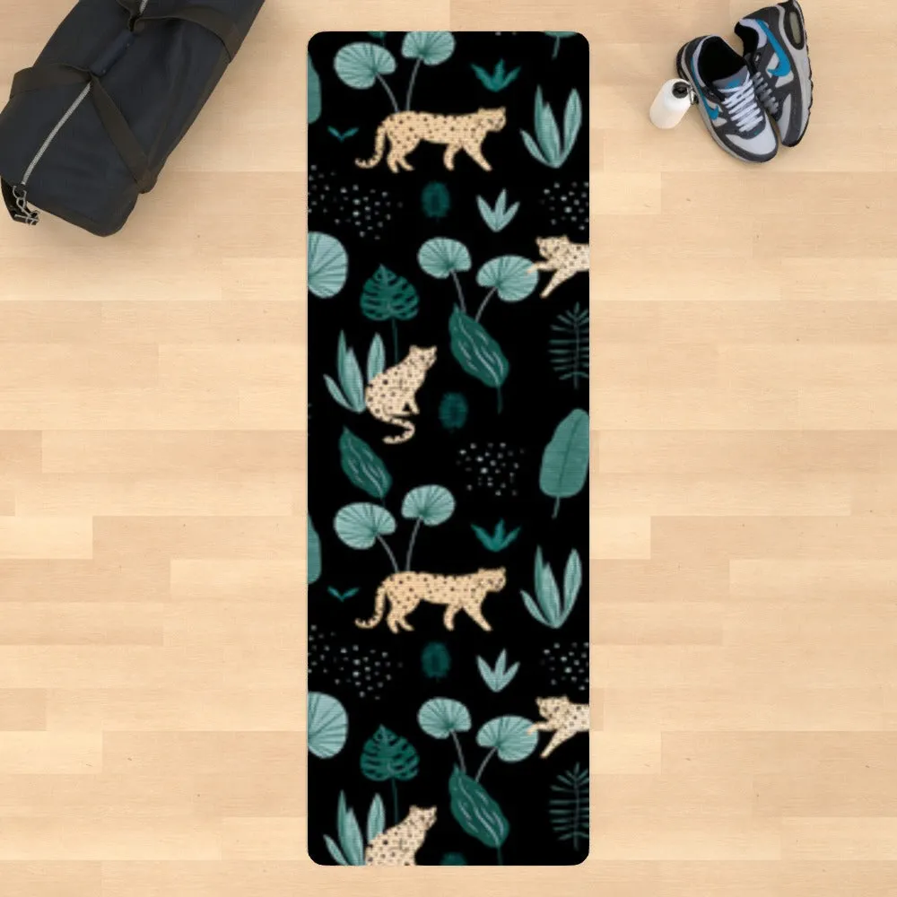Yoga Mat - Lazy Leopards