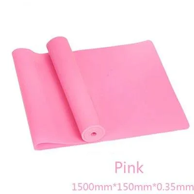 Yoga Stretch Resistance Band GYM Fitness Equipment Training Latex Elastic Exerciser