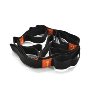 Yoga Stretch Strap Fitness Band With Multiple Loops